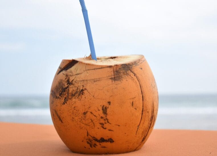coconut water contains